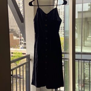 Knee length cotton dress